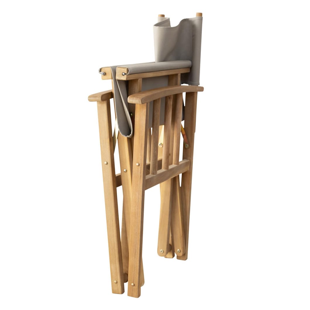 Safari Outdoor Foldable Chair in Cement - Image 4