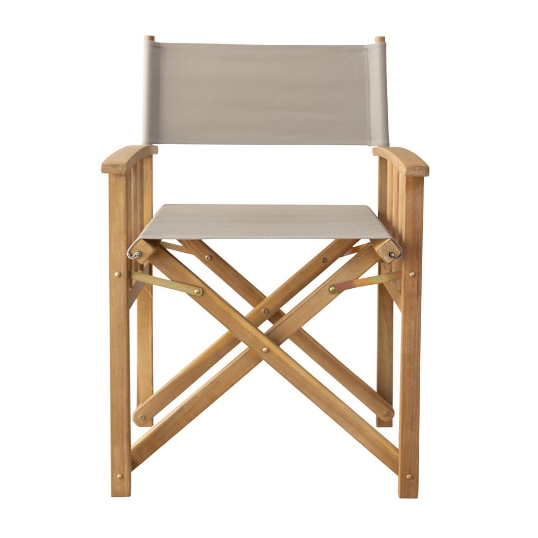 Safari Outdoor Foldable Chair in Cement - Image 2