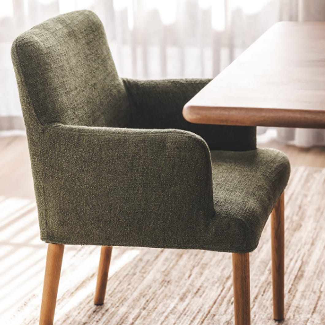 Skye Oak Chair in Moss - Image 2