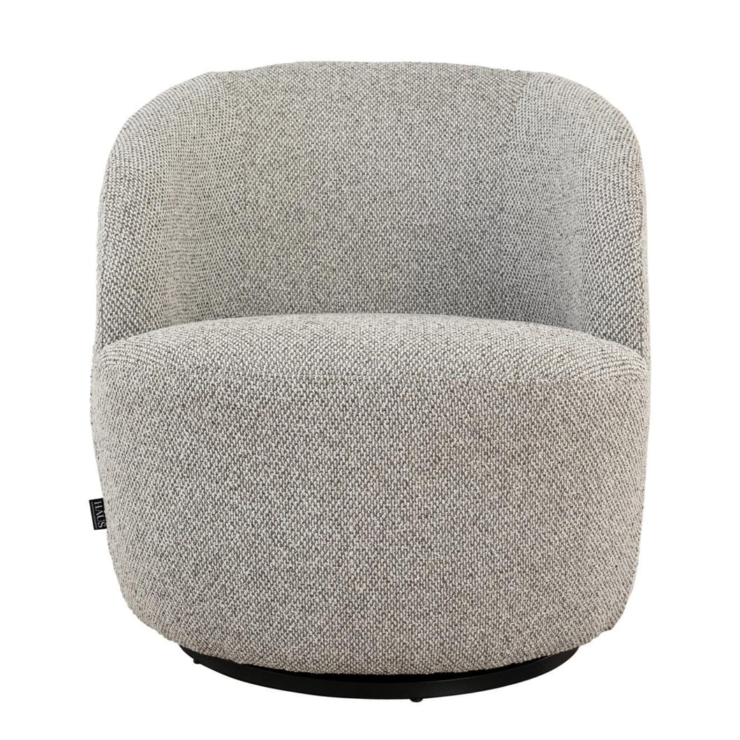 Alba Swivel Chair in Café au Lait - Image 2