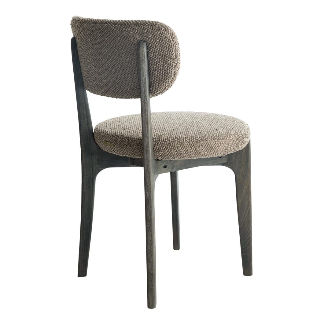 Viola Oak Dining Chair in Peppercorn - Image 2