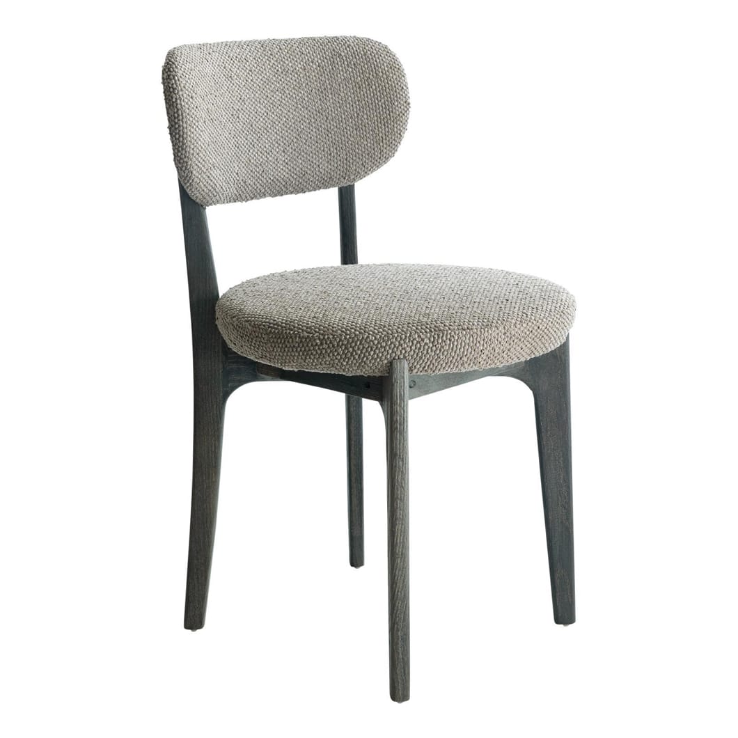 Viola Oak Dining Chair in Peppercorn - Image 3