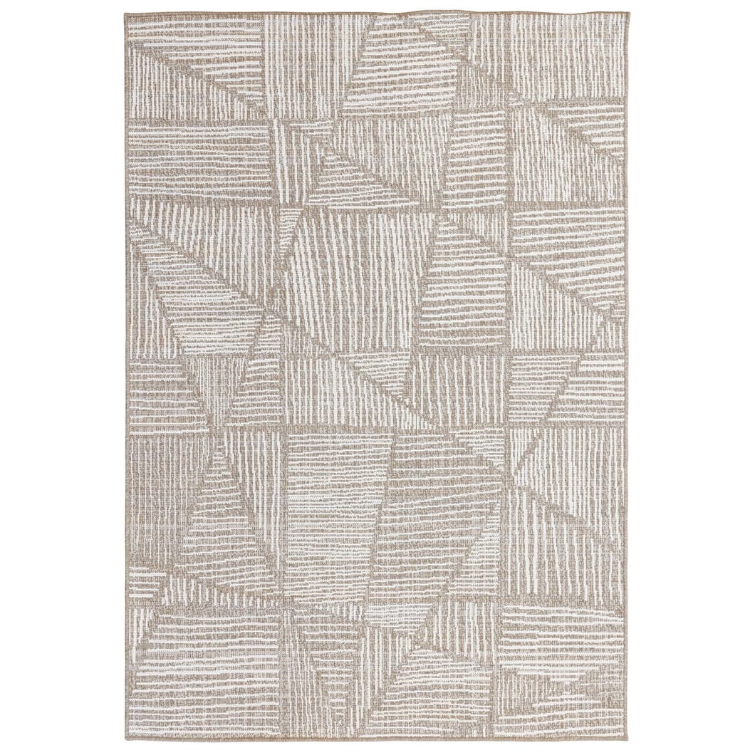 Tangram Outdoor Rug in Twill