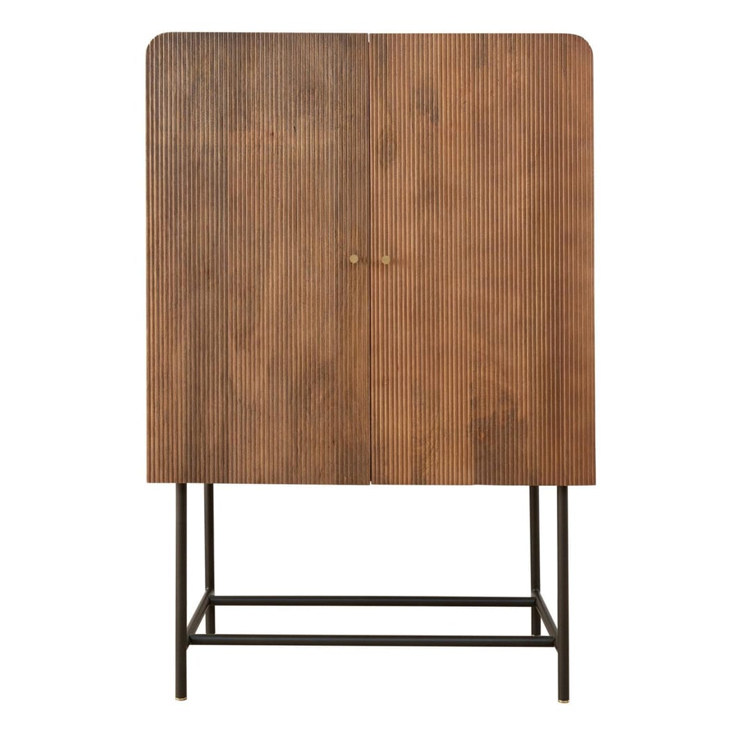 Bella Drinks Cabinet in Nutmeg - Image 3