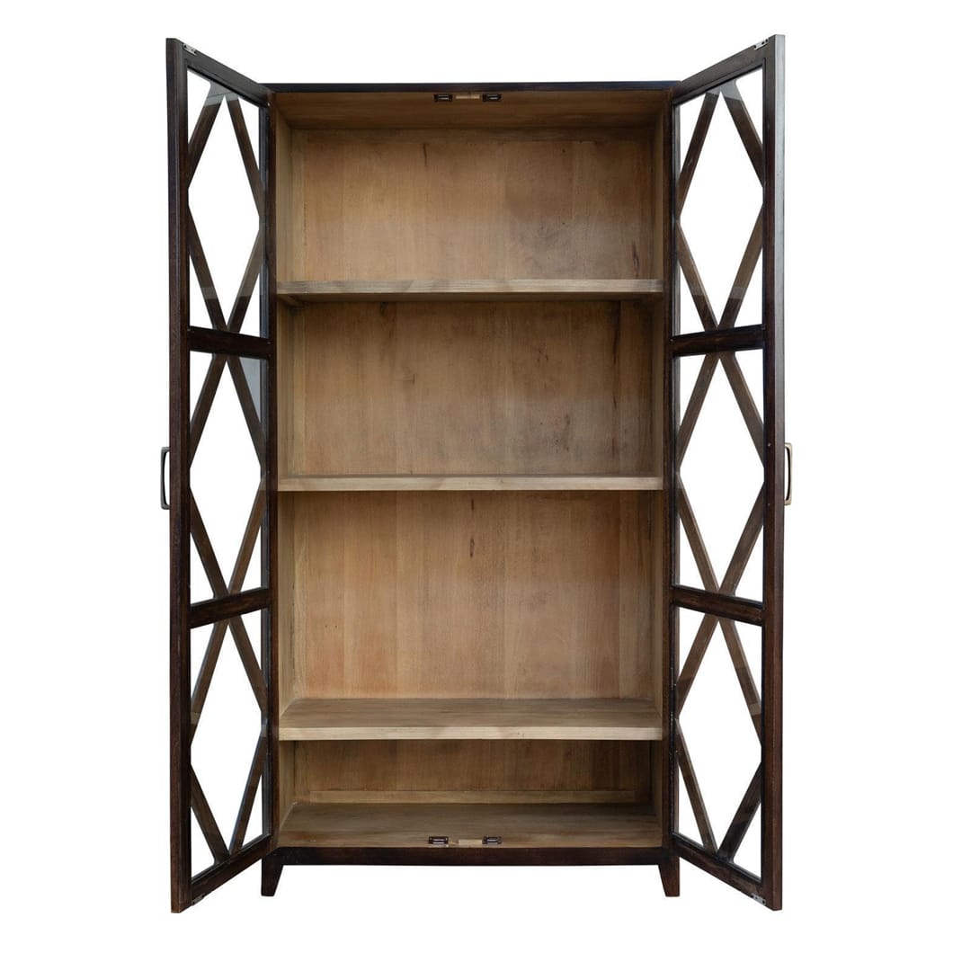 Meadow Lane Display Cabinet in Coco - Image 4