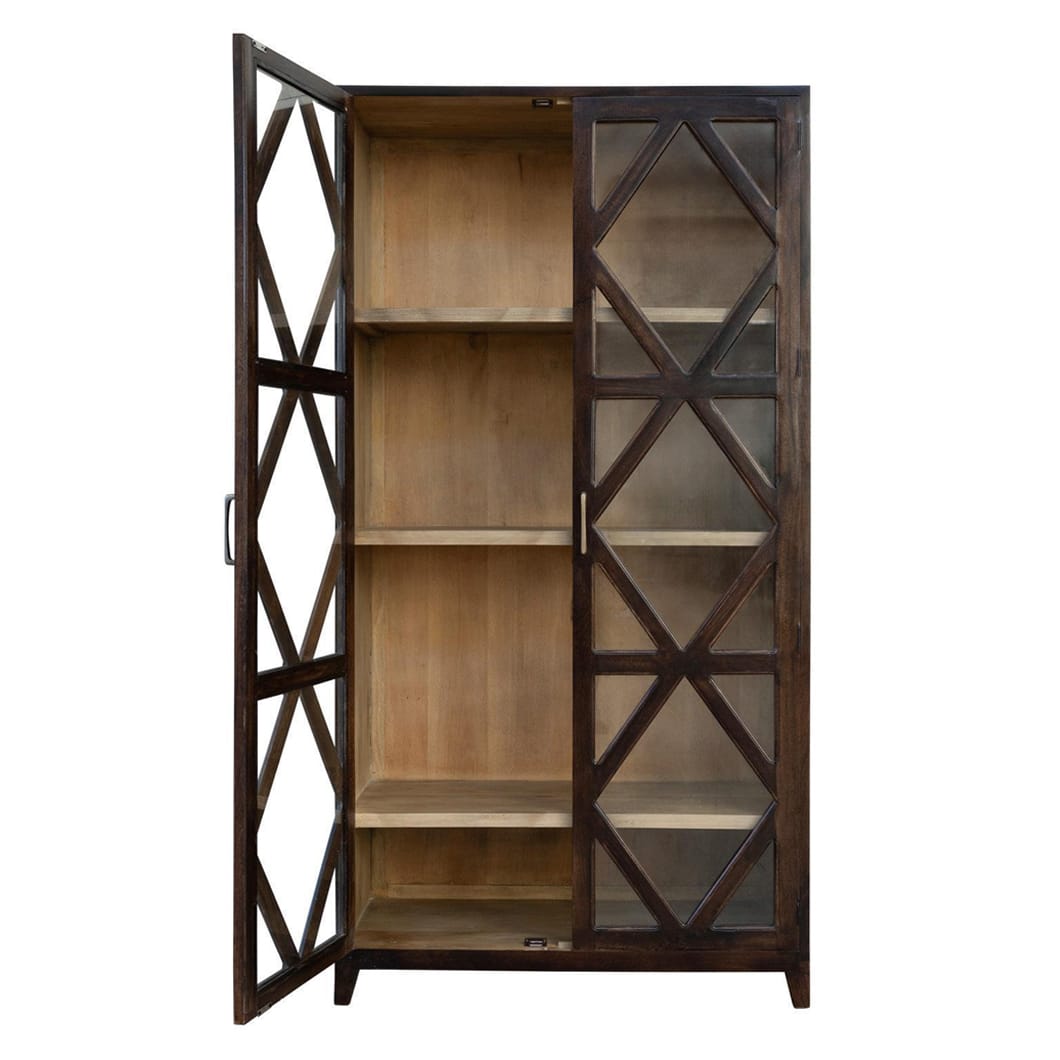 Meadow Lane Display Cabinet in Coco - Image 3