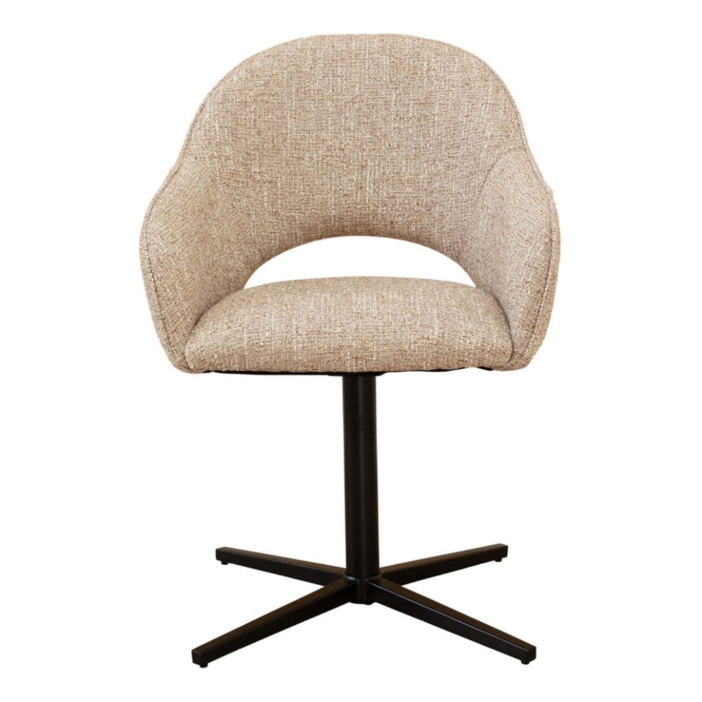 Gail Swivel Chair in Honey