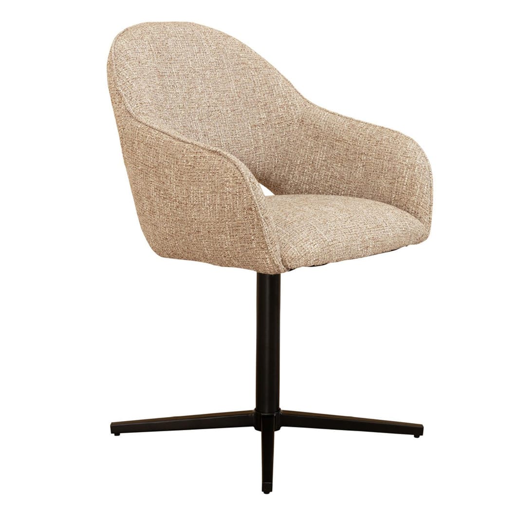 Gail Swivel Chair in Honey - Image 2