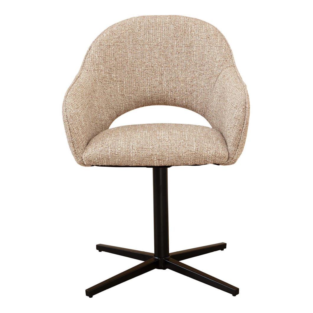 Gail Swivel Chair in Honey