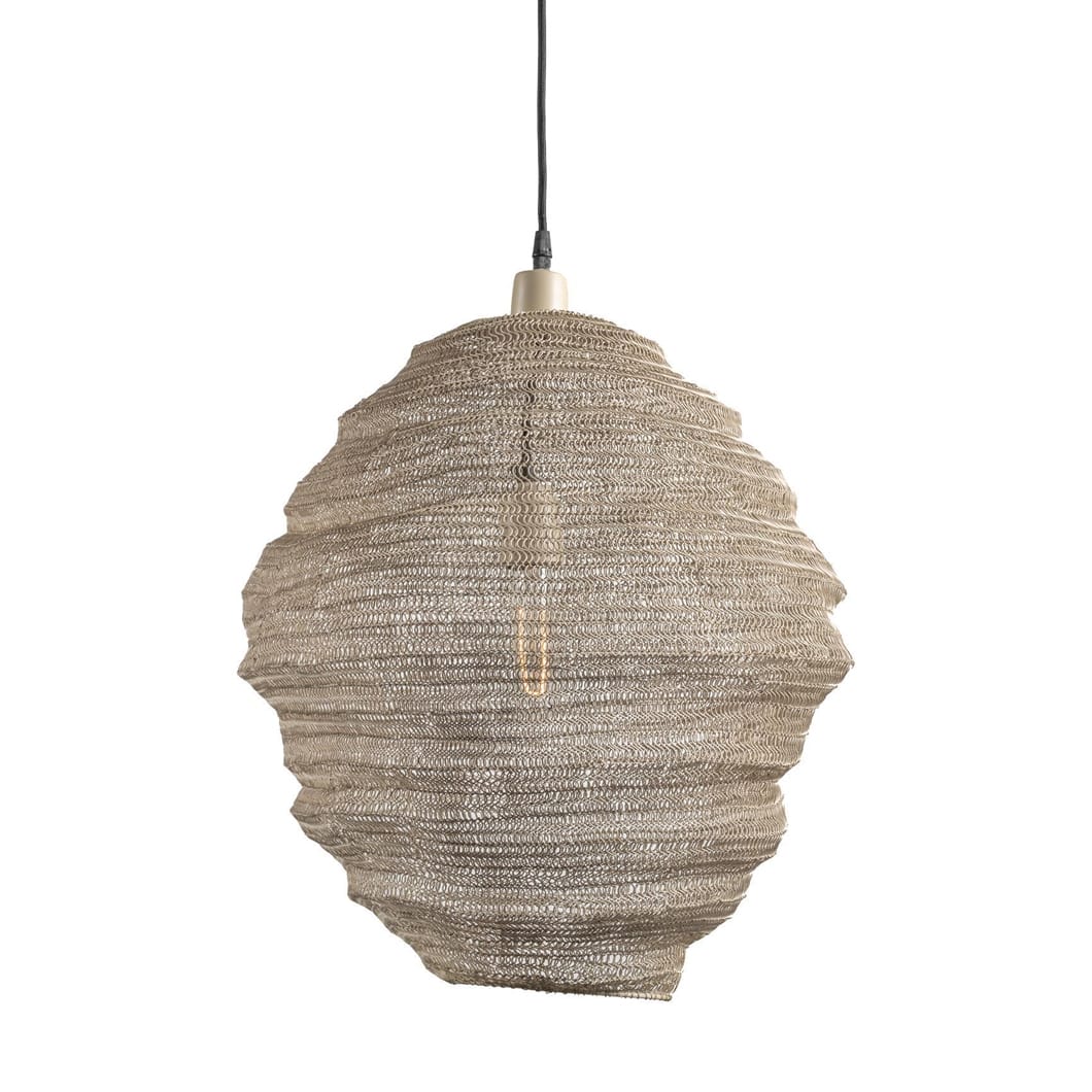 Lampara Mesh Pendant in Sand