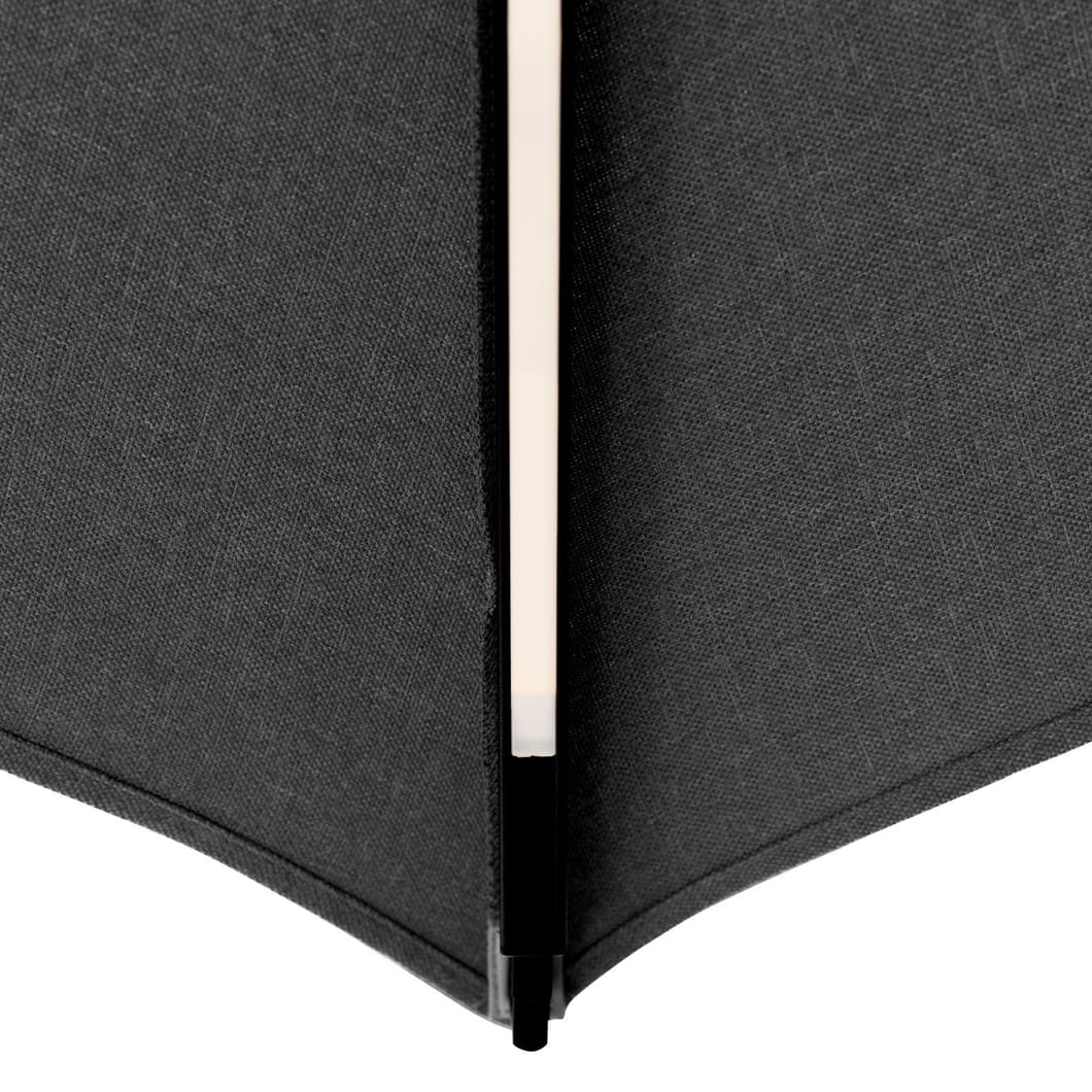 Silhouette Outdoor Centre Pole Umbrella in Gris - Image 4