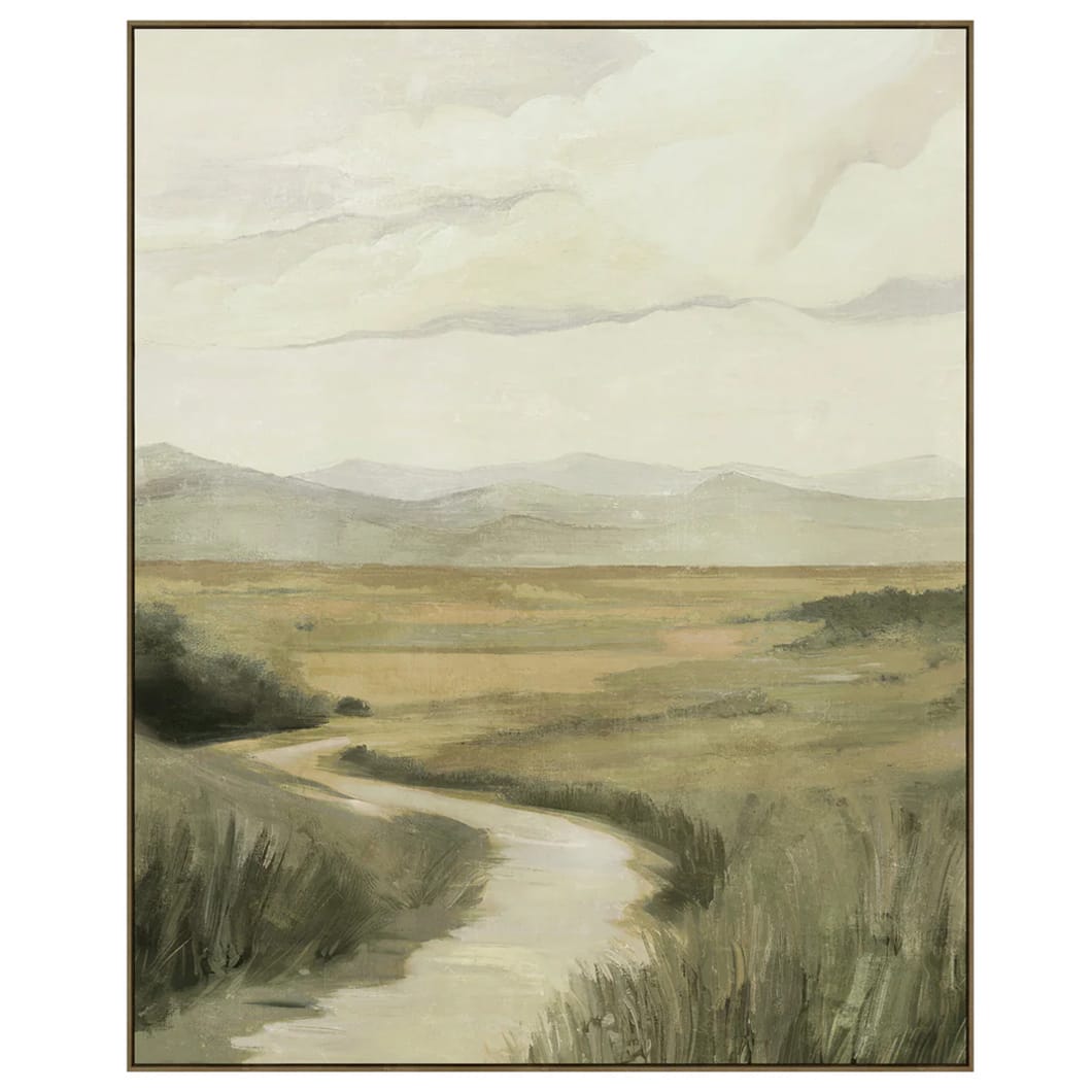 Wandering Trail Wall Art in Meadow