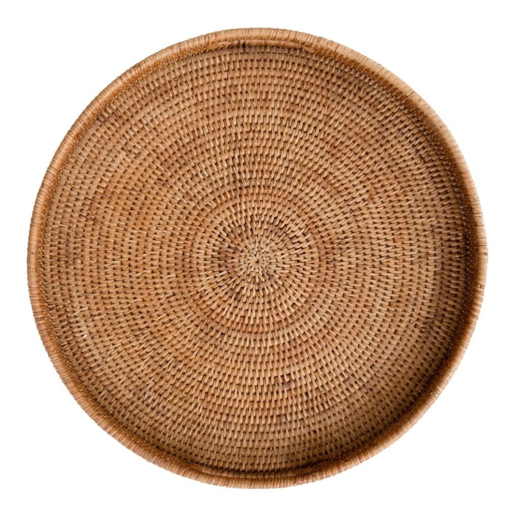 Laventure Round Tray in Naturelle