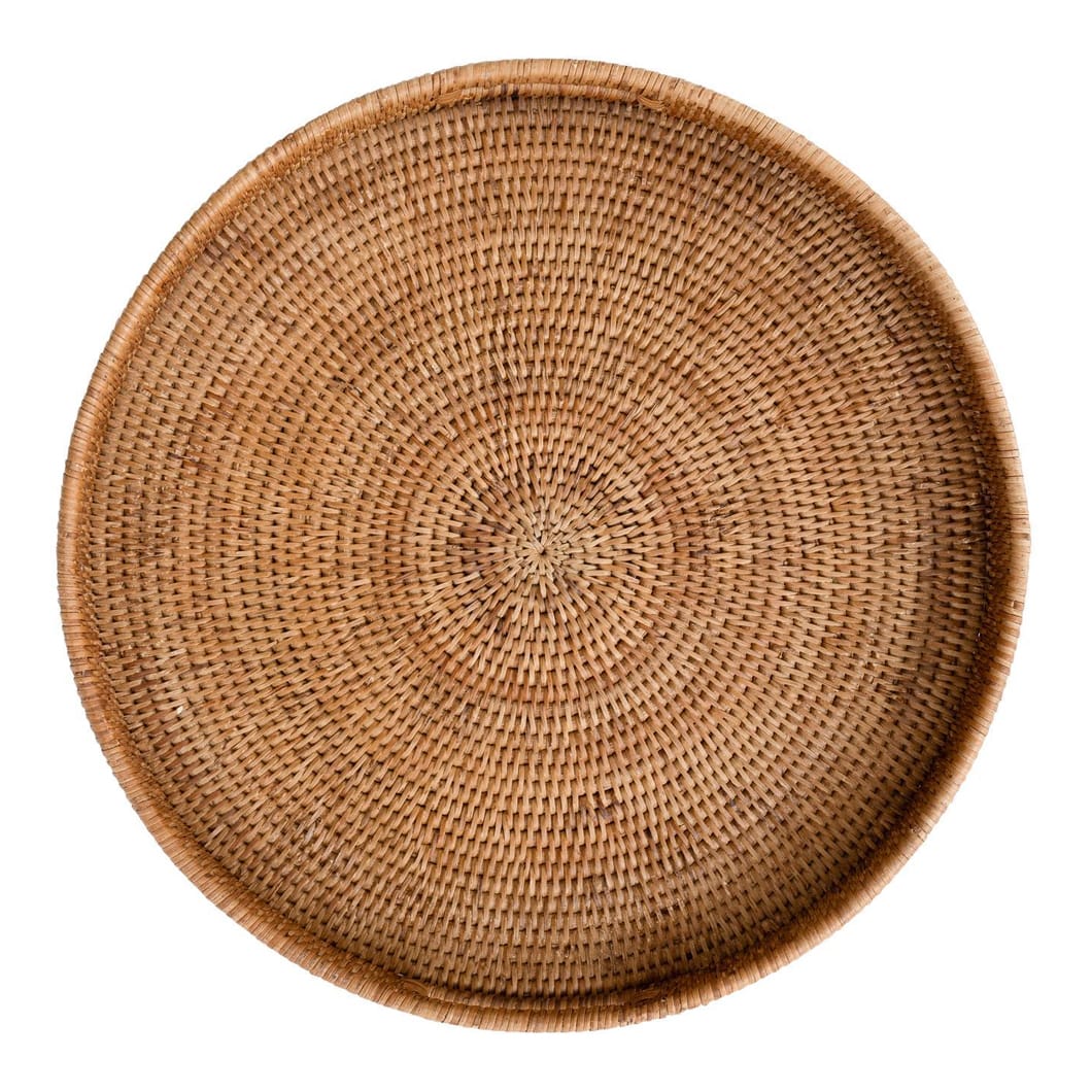 Laventure Round Tray in Naturelle