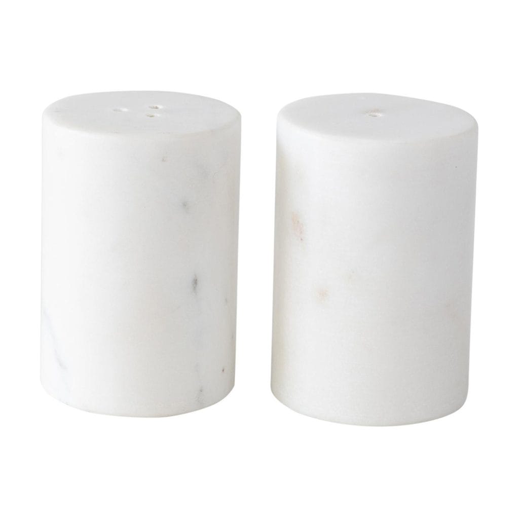 Divine Marble Salt and Pepper Shaker Set of 2