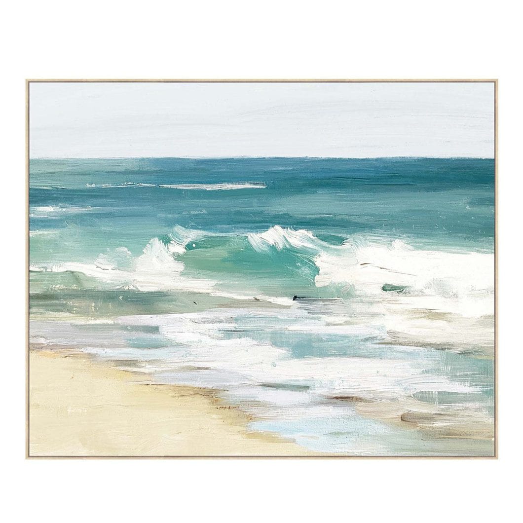 Ballito Wall Art in Sea Green