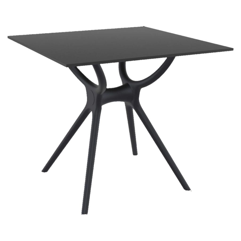 Maya Outdoor Table in Coal