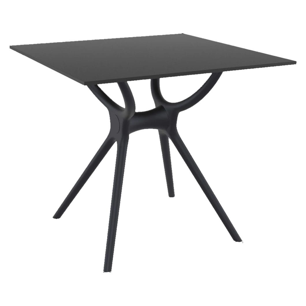 Maya Outdoor Table in Coal