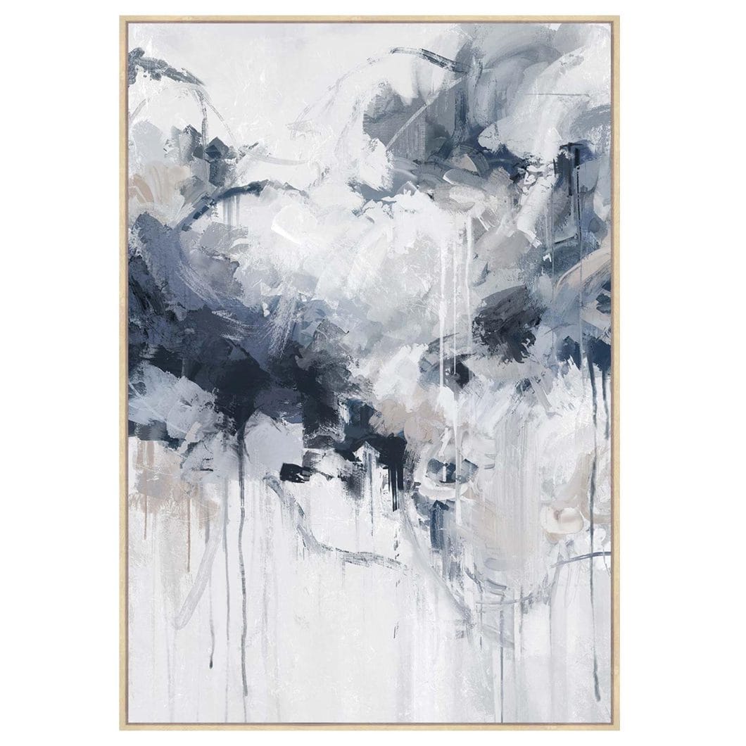 Blues Rhapsody Wall Art In Sapphire