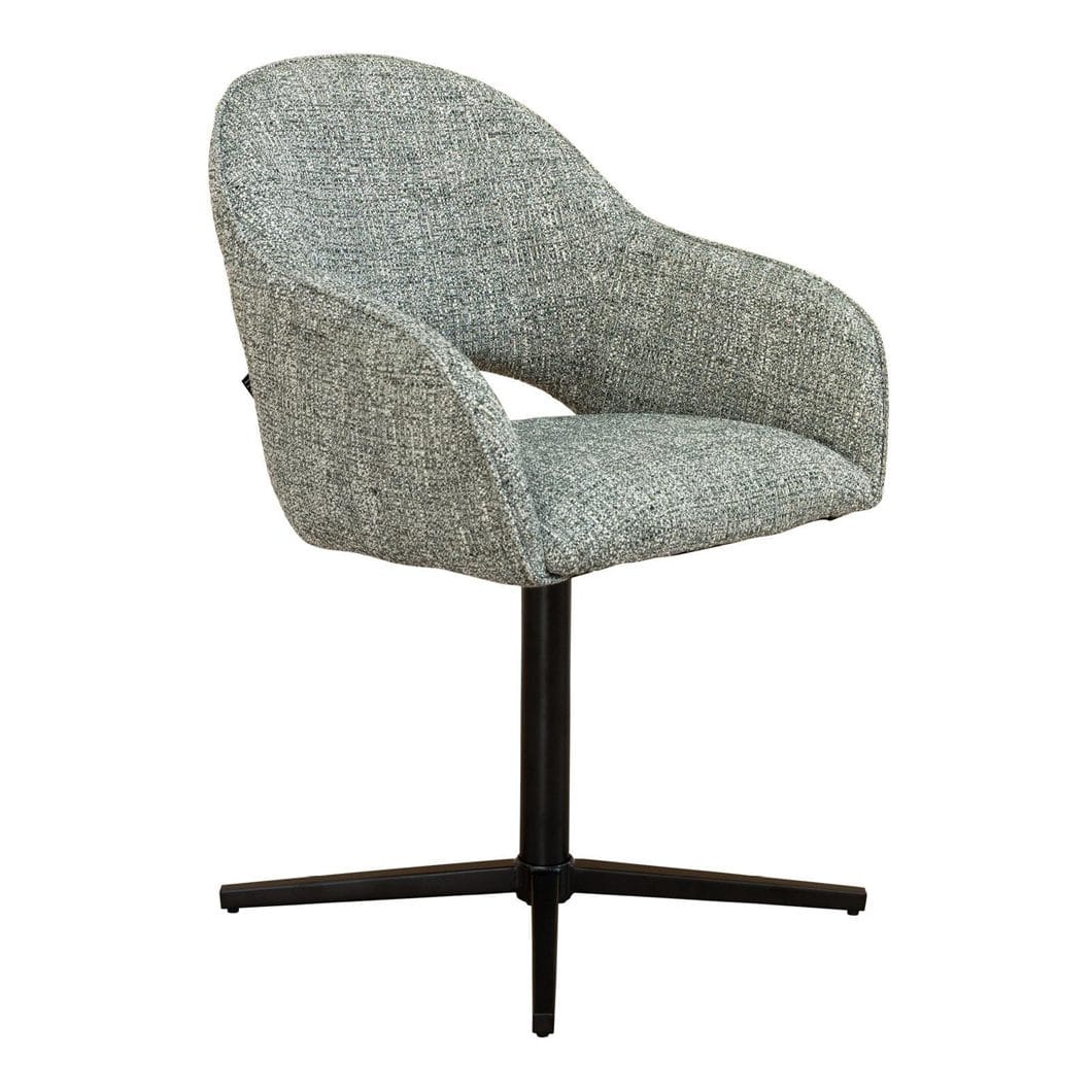 Gail Swivel Chair in Hunter - Image 2