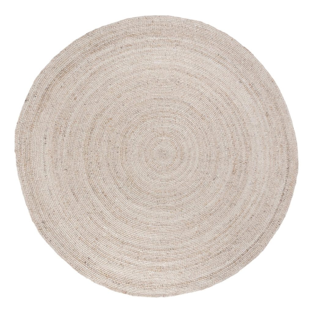 Malta Round Rug in Seasand
