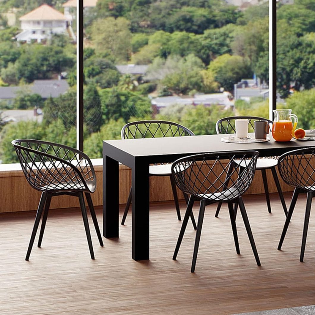 Kurv Armchair in Midnight - Image 4