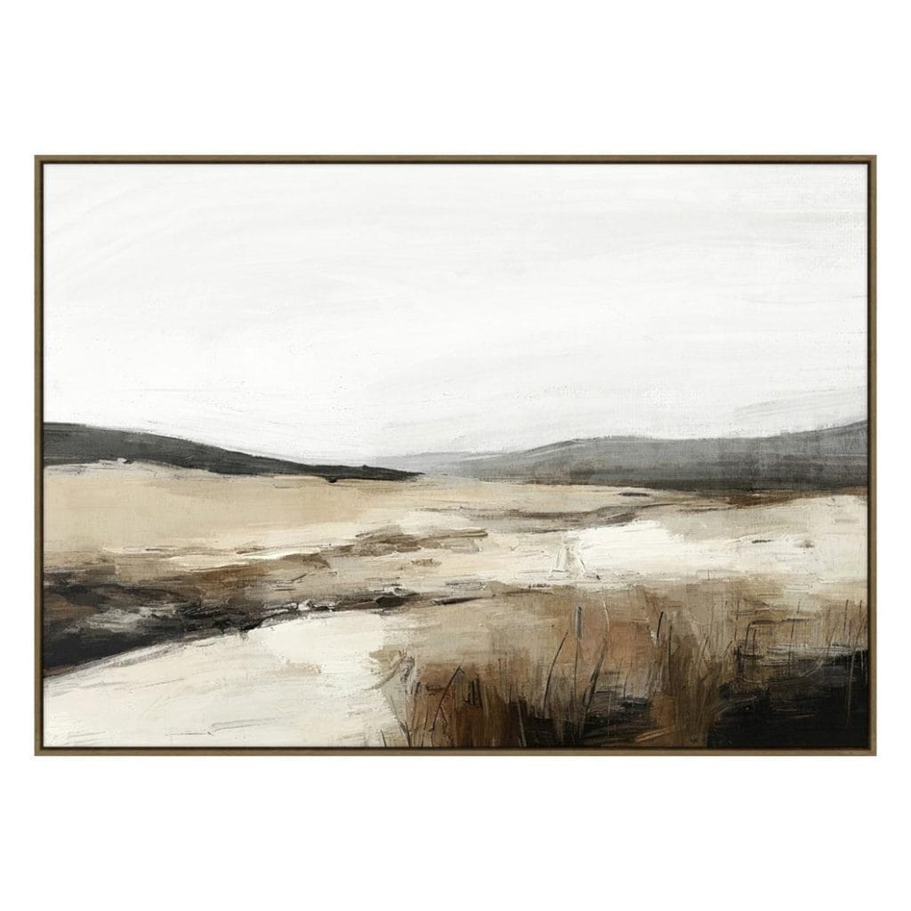 Windward Shore Wall Art in Sandgrain