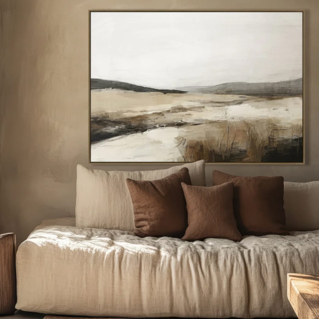 Windward Shore Wall Art in Sandgrain - Image 2