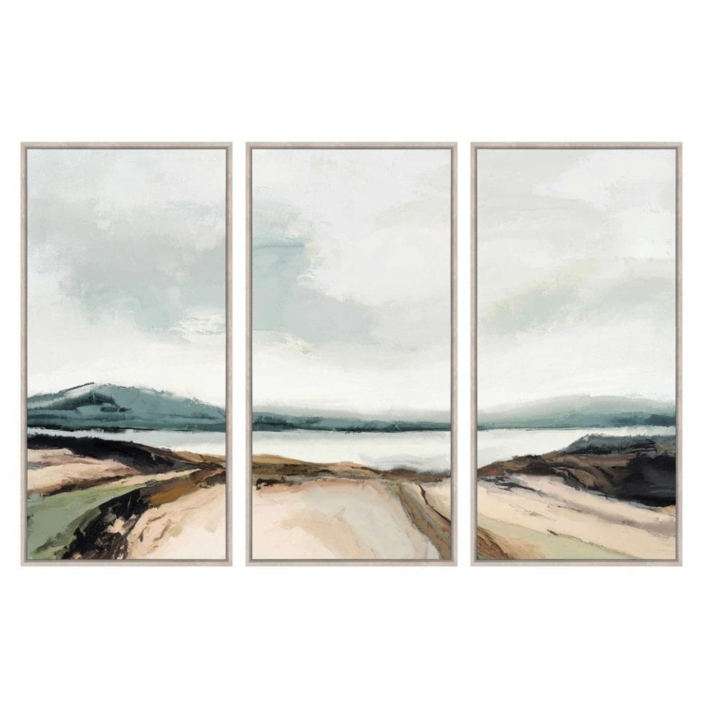 Dreamcove Wall Art Set of 3 in Emerald