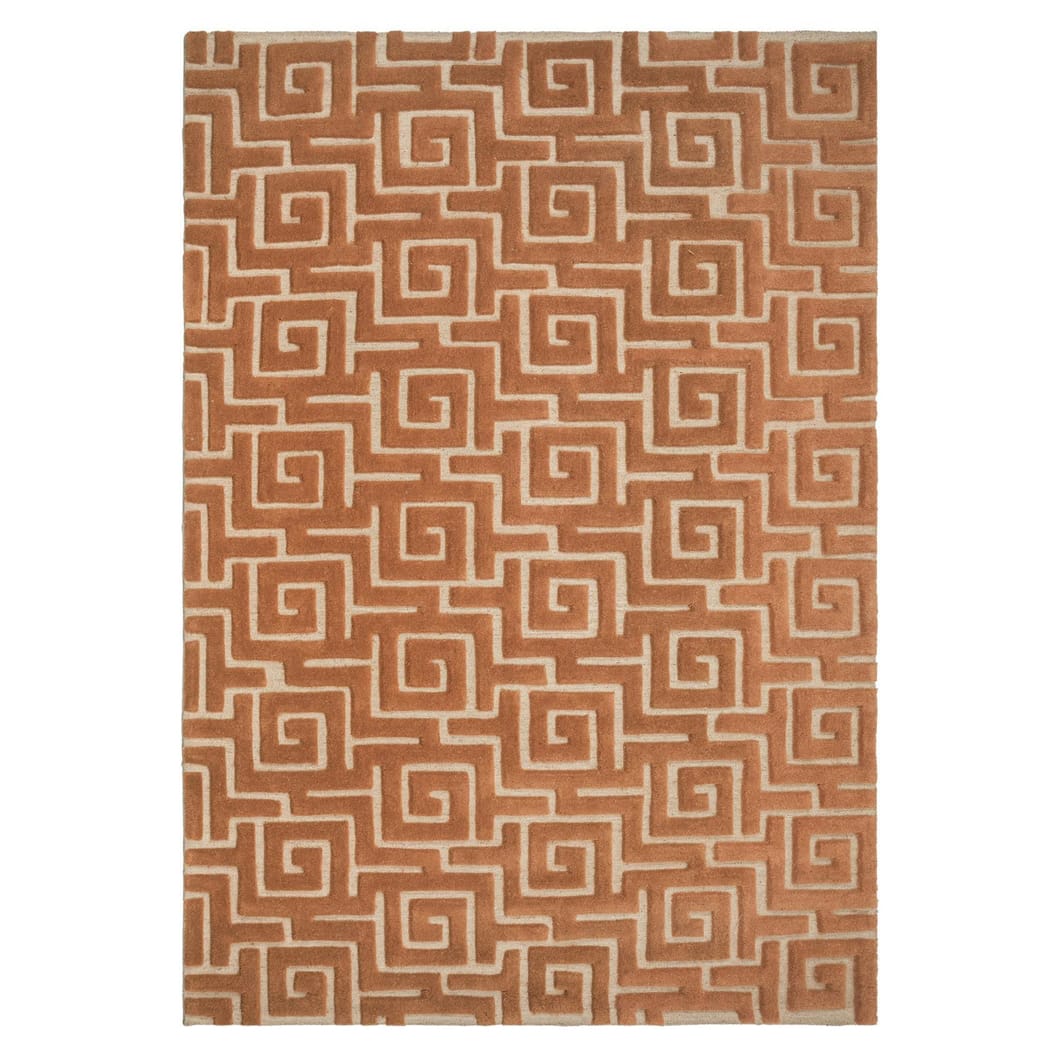 Maze Runner Rug in Tawny