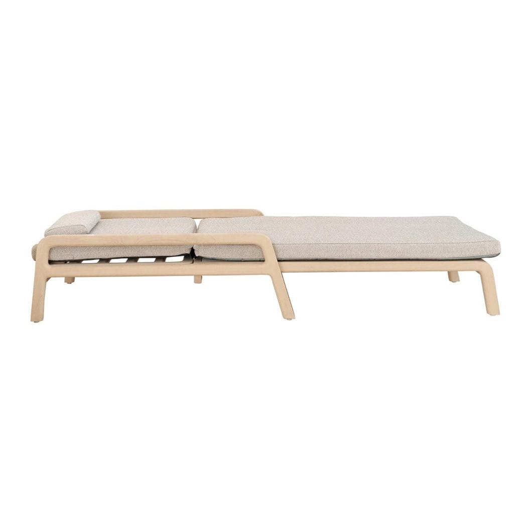 Royal Boma Teak Lounger in Sand - Image 4