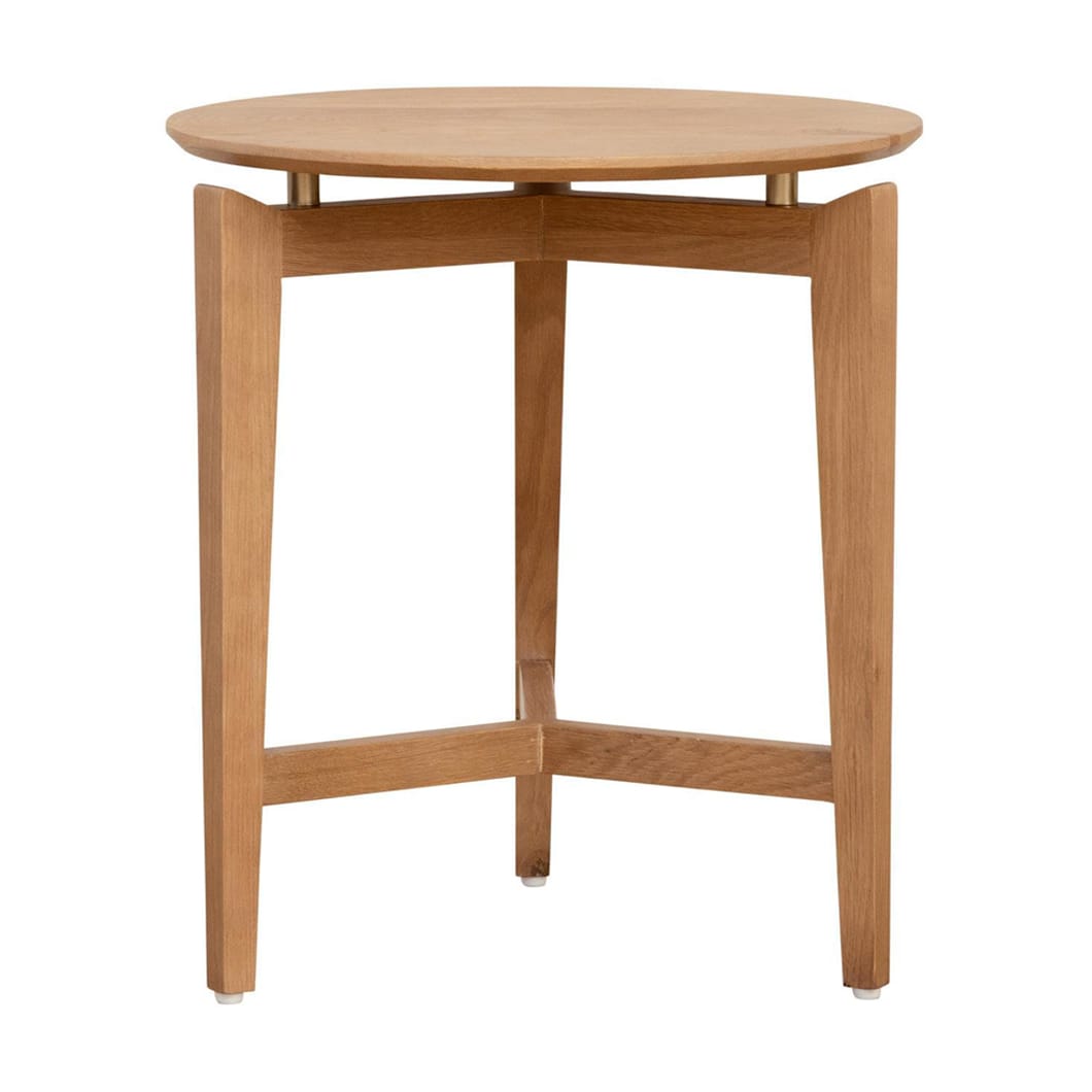 Molteno Oak Side Table in Ginger - Image 2