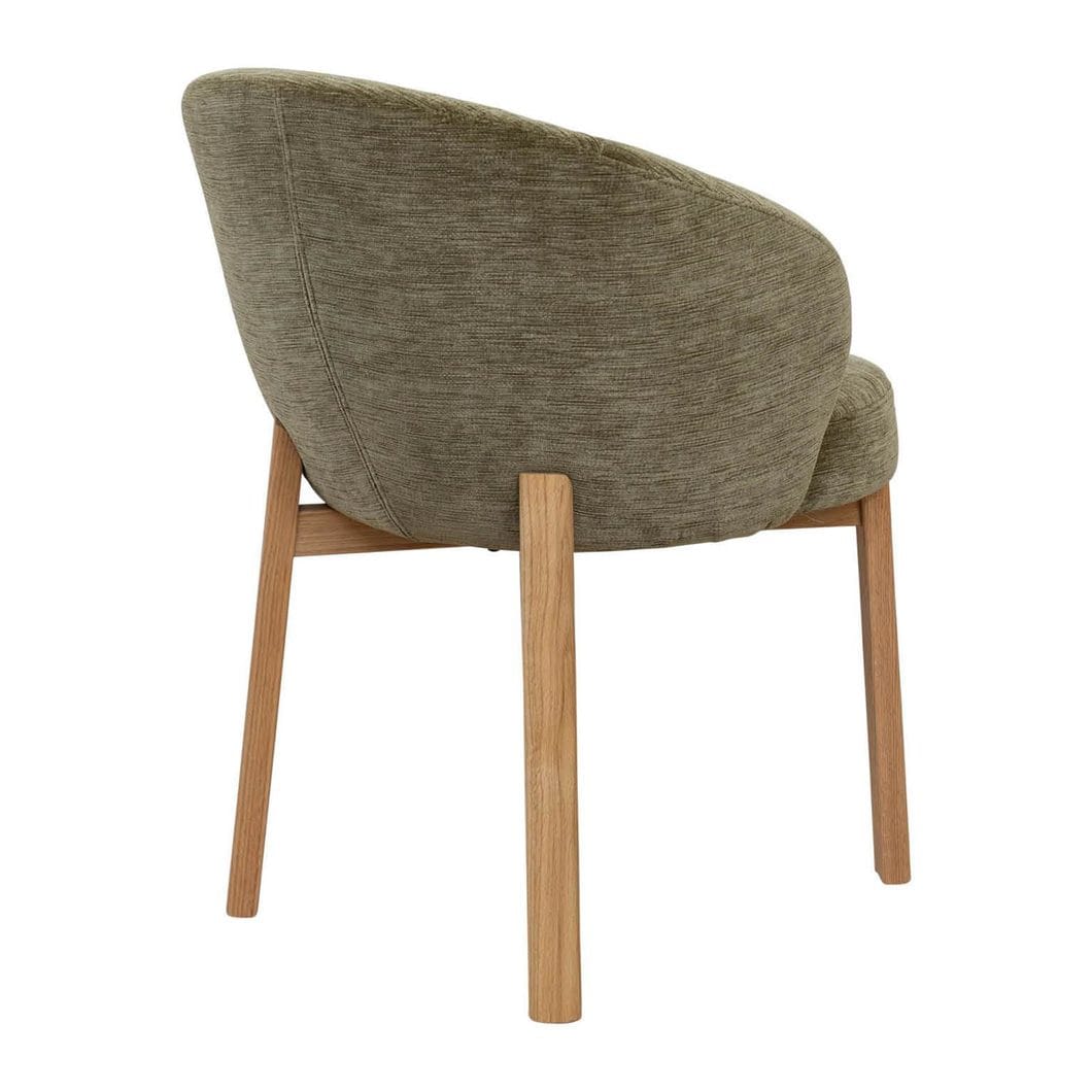 Dahlia Oak Dining Chair in Olive - Image 5