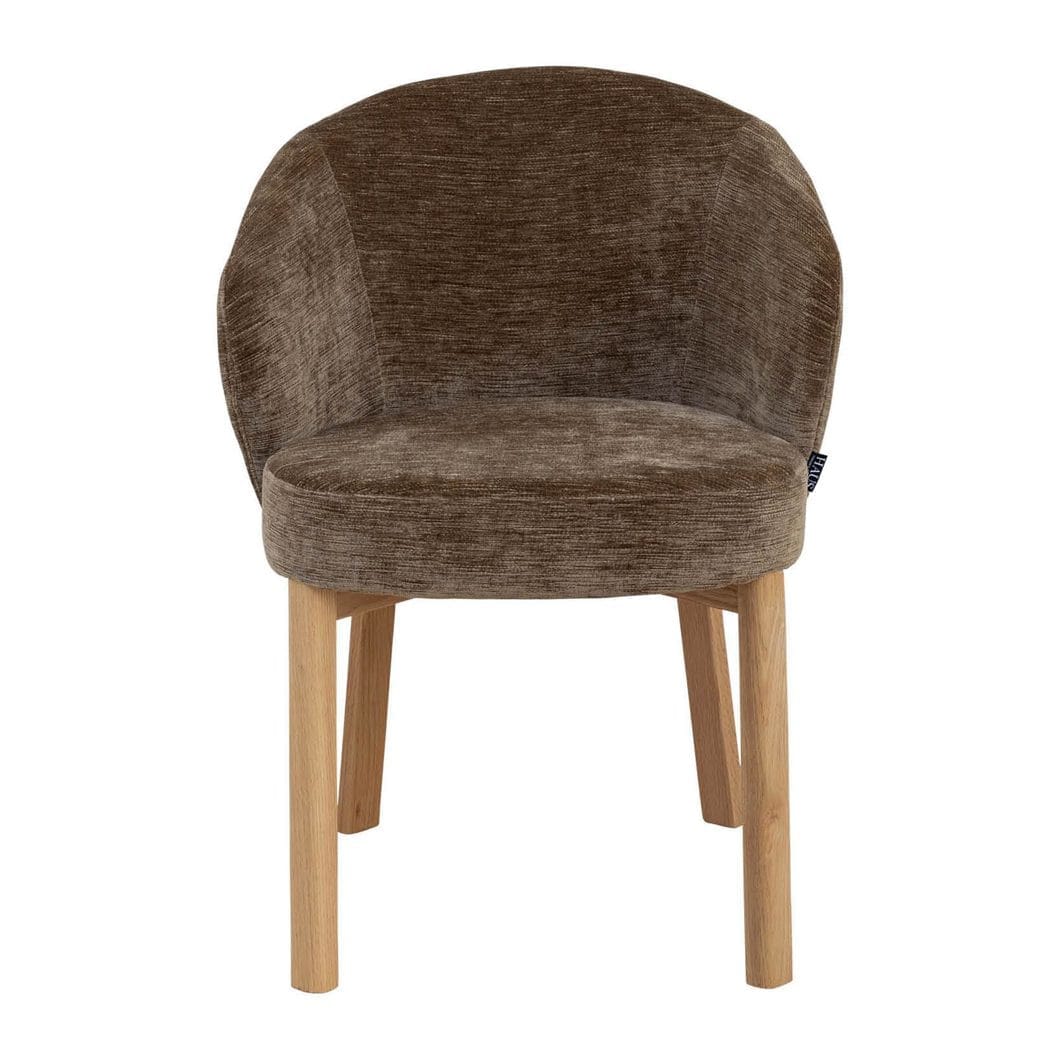 Dahlia Oak Dining Chair in Cafe
