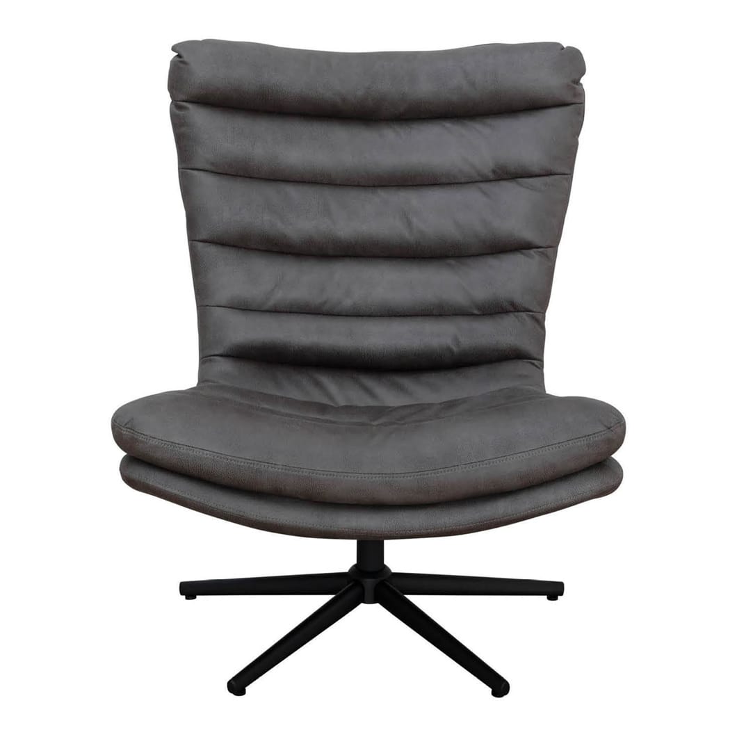 Leipoldt Swivel Chair in Espresso
