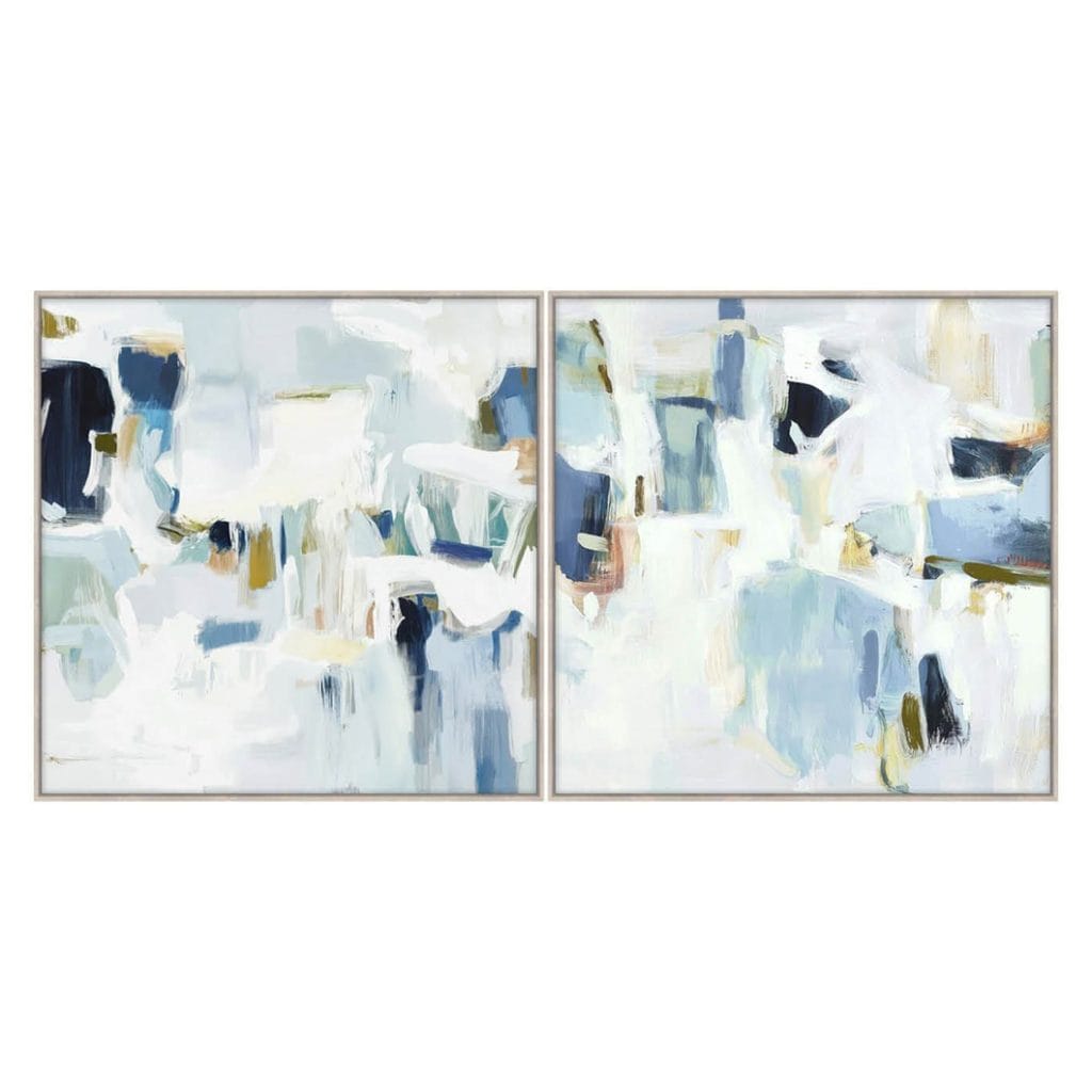 Saltwind Wall Art Set of 2 in Sky