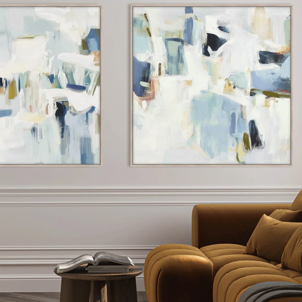 Saltwind Wall Art Set of 2 in Sky - Image 2