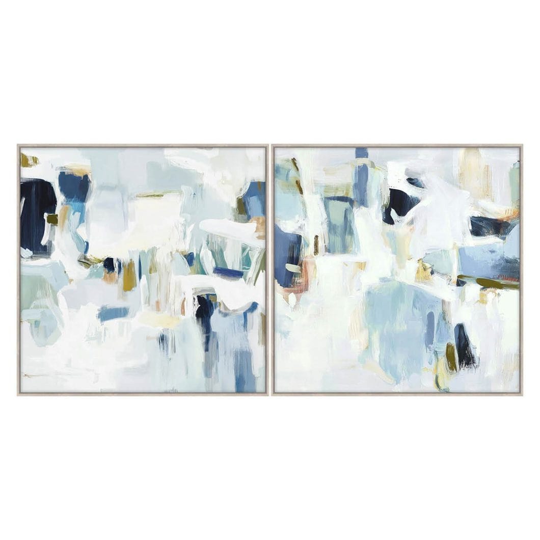 Saltwind Wall Art Set of 2 in Sky