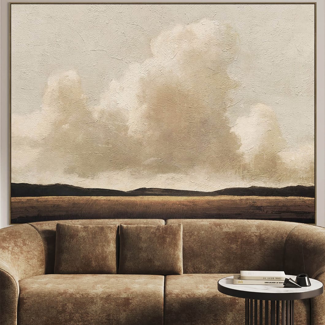 Golden Hour Wall Art in Clouds - Image 2