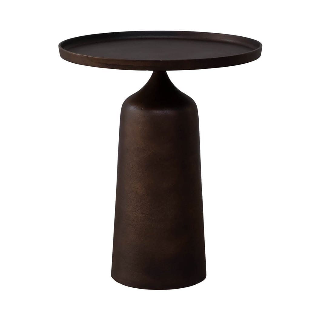 Madeira Side Table in Bronze Age