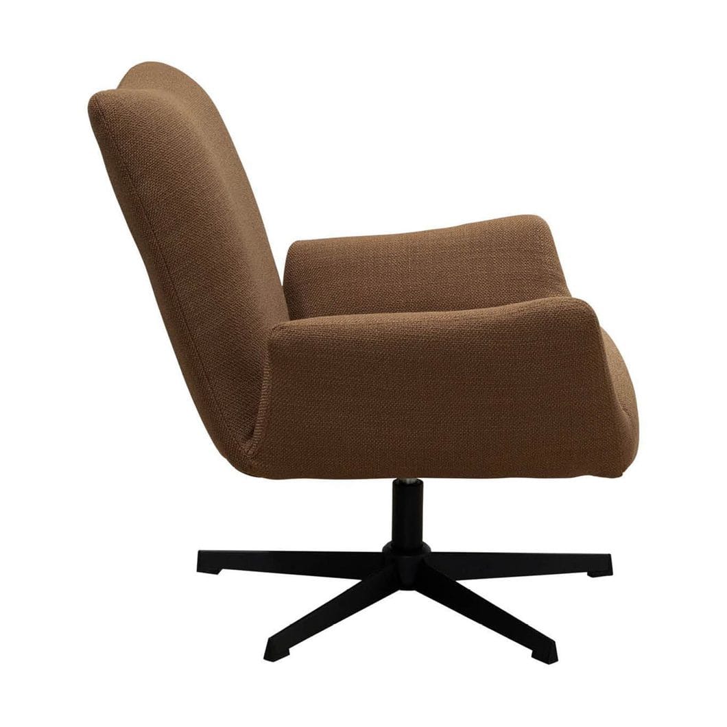 Richmond Swivel Chair in Turmeric - Image 4