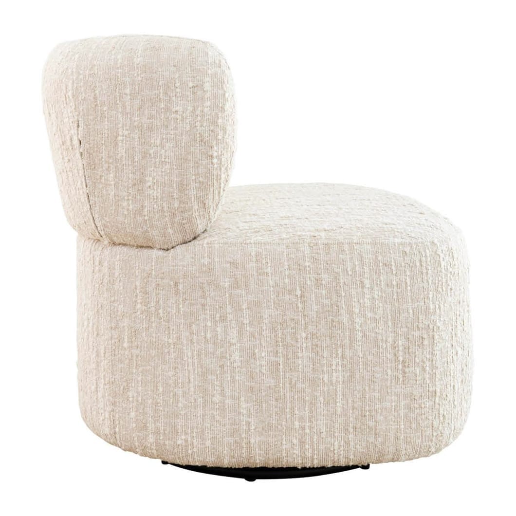 Thalia Swivel Chair Clarisse Almond - Image 3