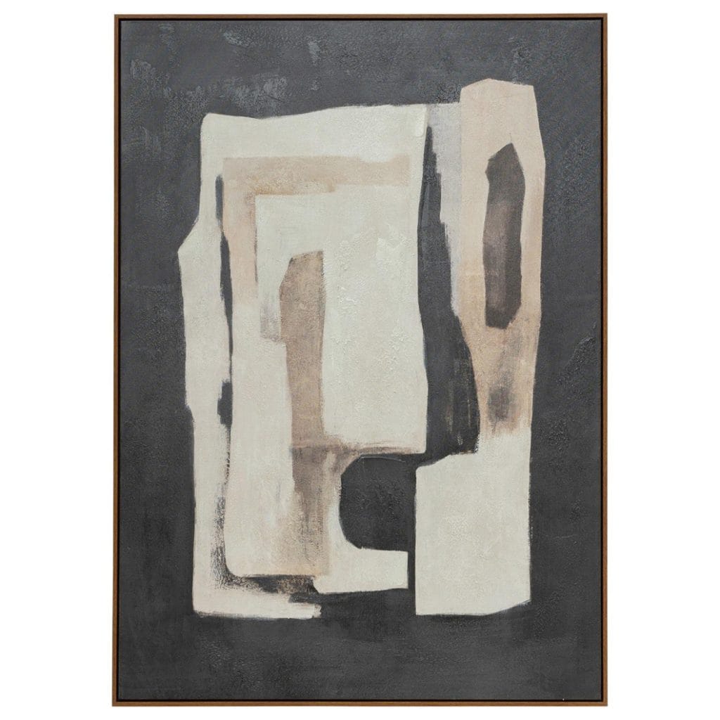 Amara Wall Art in Onyx Oak