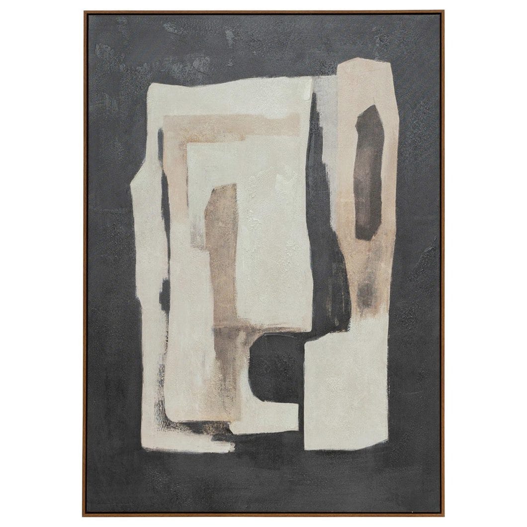 Amara Wall Art in Onyx Oak