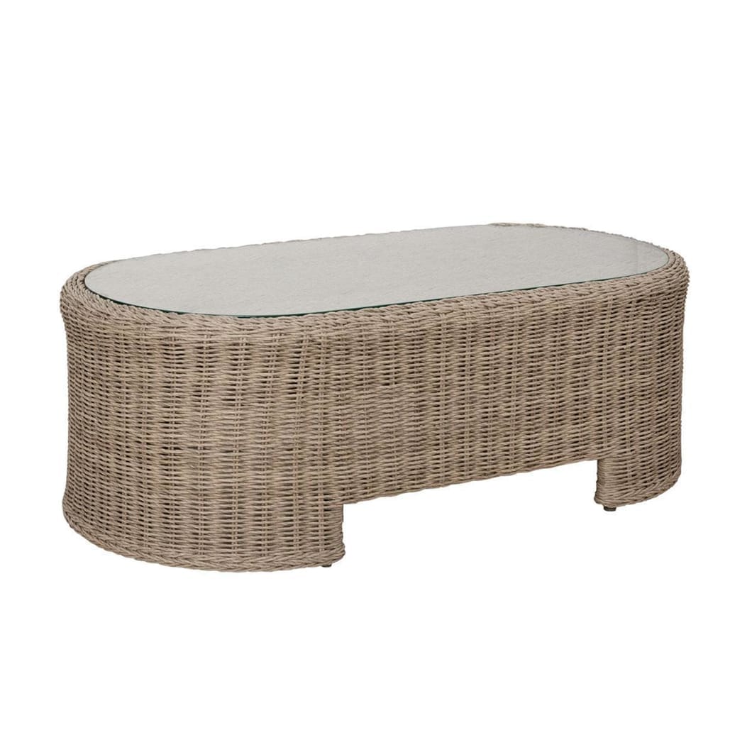 Curacao Outdoor Sofa Set in Creamed Honey - Image 8