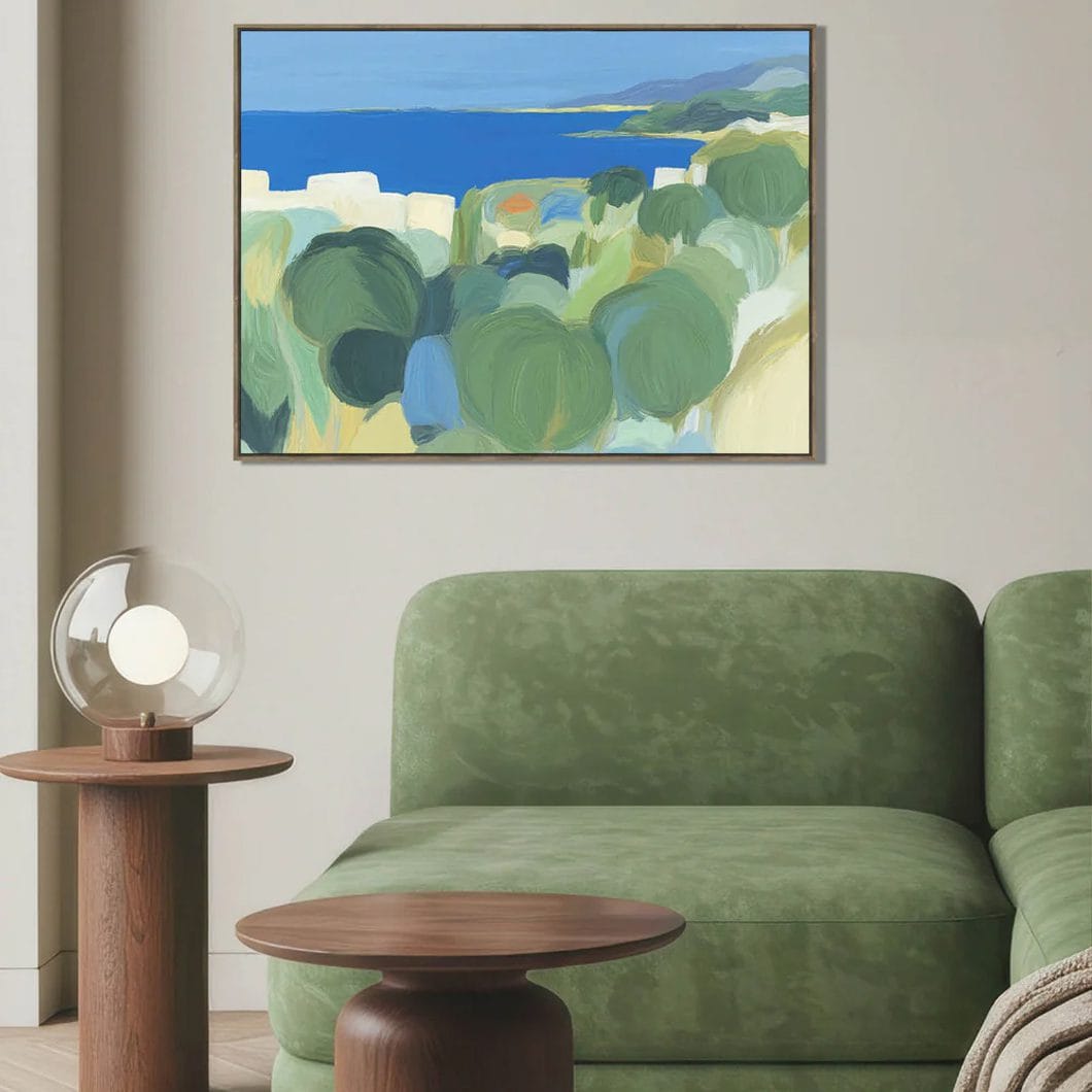 Garden At the Bay Wall Art in Edens Tide - Image 3