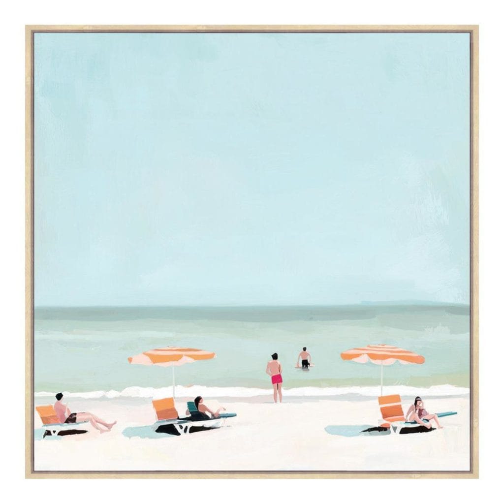 Catch The Breeze Wall Art in Tropic