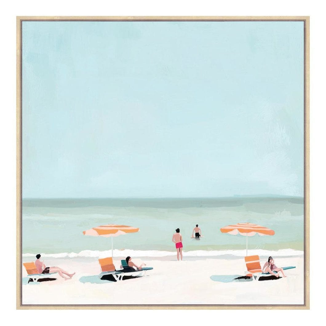 Catch The Breeze Wall Art in Tropic