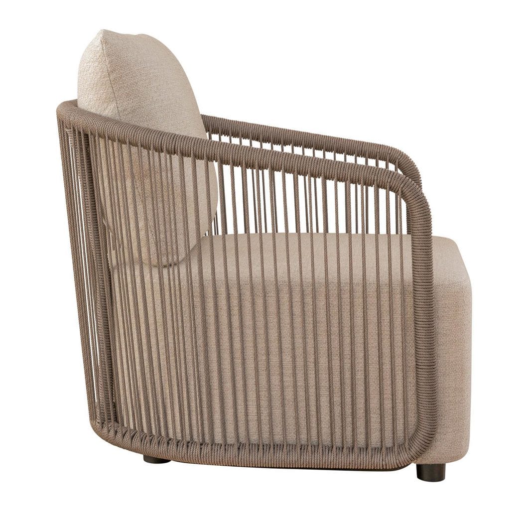 Bacalar Outdoor Occasional Chair in Shell - Image 3
