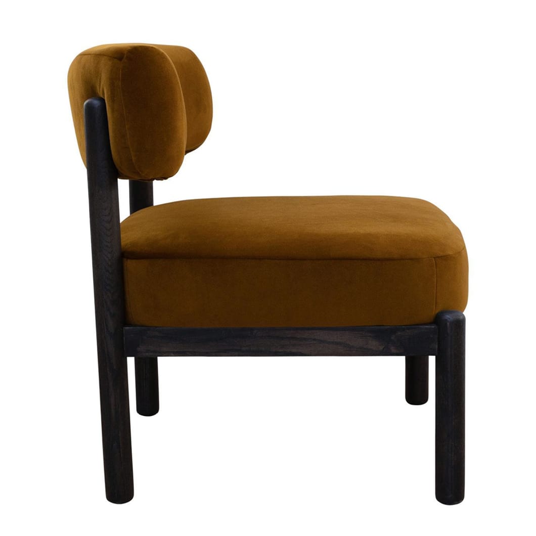 Nancy Occasional Chair in Cognac - Image 3